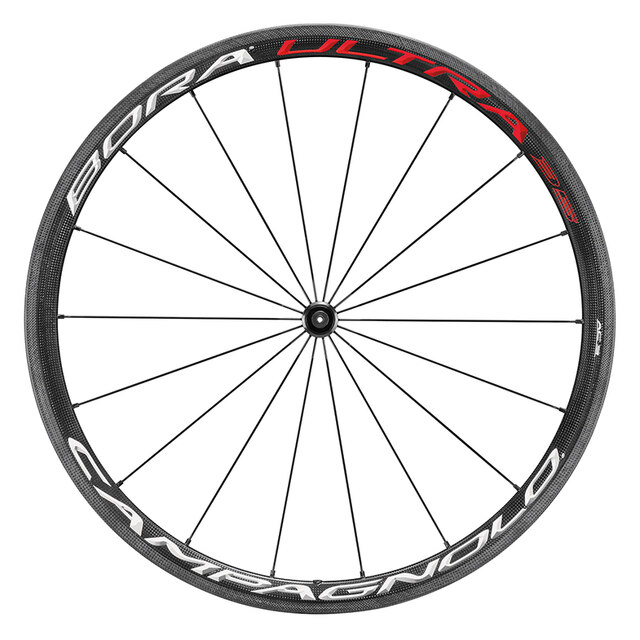 Campagnolo Bora Ultra 35 Hjulsett Bright, Clincher, Campa 10/11s, 1360 gr 