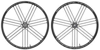 Campagnolo Shamal Ultra DB Hjulsett Bright, Clincher, Shimano 9-11s, 1592 g