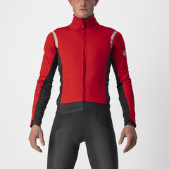 Castelli Alpha RoS 2 Sykkeljakke Red/Silver, Str. L