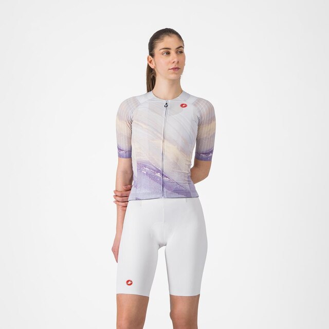 Castelli Free Aero Race S W Cykelshorts White, Str. L 