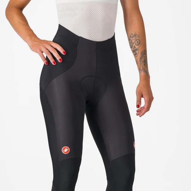 Castelli Sorpasso Ros Dame Tights Sort, Str. S 
