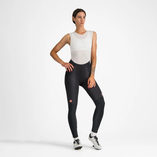 Castelli Sorpasso Ros Dame Tights Sort, Str. S 