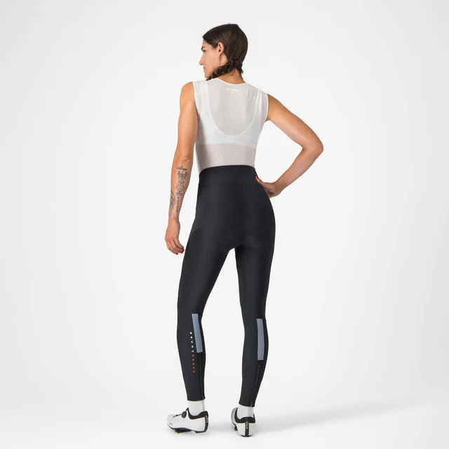 Castelli Sorpasso Ros Dame Tights Sort, Str. S 