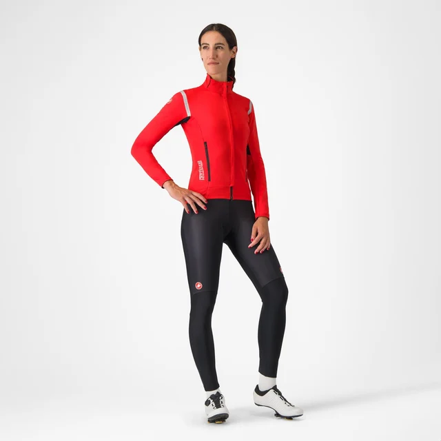 Castelli Sorpasso Ros Dame Tights Sort, Str. S 