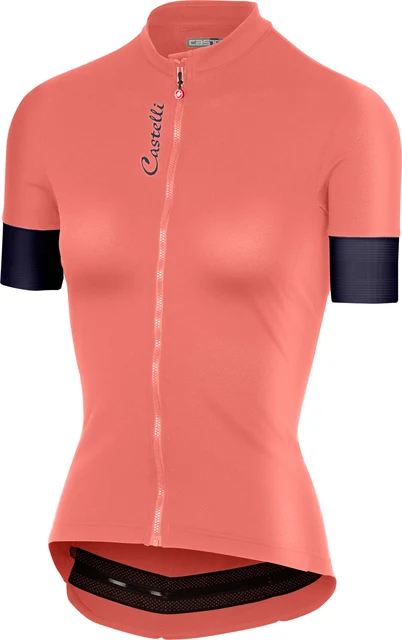 Castelli Anima 2 FZ Dame Sykkeltrøye Stål/Blå, Str. L 