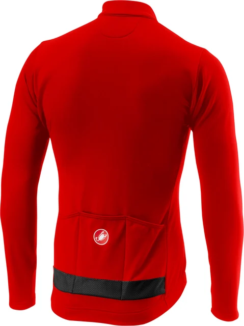 Castelli Puro 3 FZ Lang Sykkeltrøye Electric Lime/Silver Reflex, Str. M 