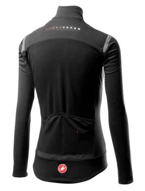 Castelli Perfetto RoS LS Dam Jacka Dark Steel Blue, Str. M 