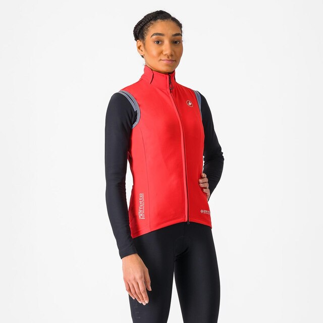 Castelli Perfetto RoS 2 Dame Vest Hibiscus, Str. M 