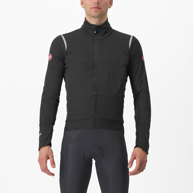 Castelli Espresso Air Cykeljacka Light Black, Str. M 