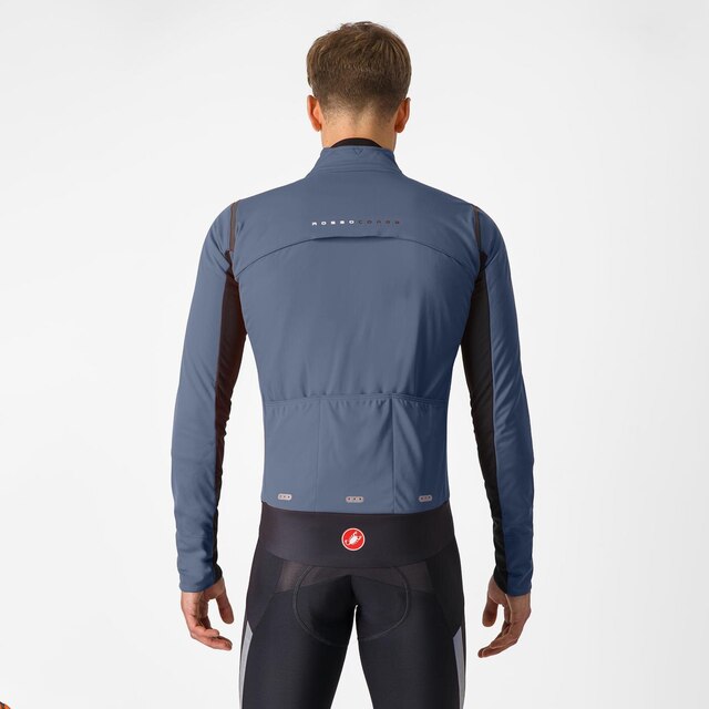 Castelli Espresso Air Cykeljacka Light Black, Str. M 