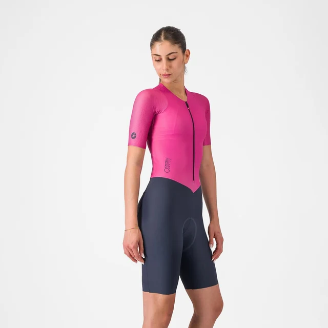 Castelli Movement Triatlondrakt Violet Pink/Twilight Blue, Str. S 