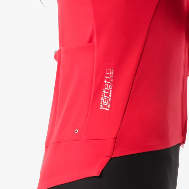 Castelli Perfetto 4 Dame Sykkeljakke Hibiscus, Str. M 