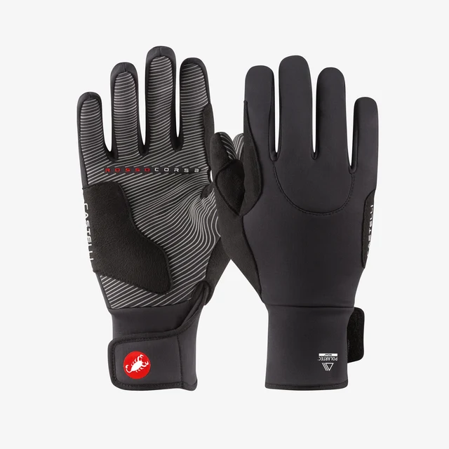Castelli Estremo 2 Hansker Black, Str. L 