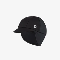 Castelli Estremo Thermal Winter Cap Sort, Polartec AirCore, for kalde dager