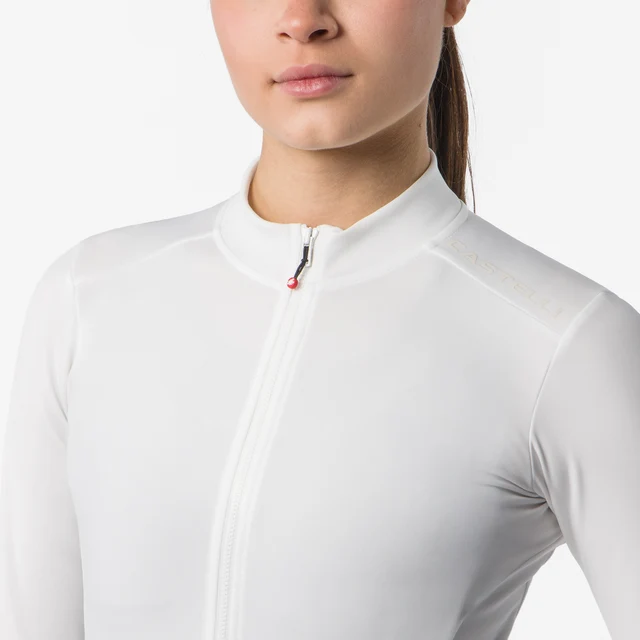 Castelli Espresso Thermal 2 Sykkeltrøye Dame, Ivory, Str. M 