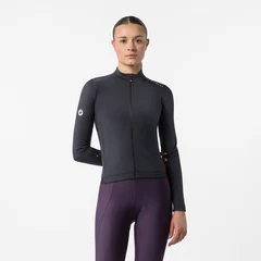 Castelli Espresso Thermal 2 Sykkeltrøye Dame, Black, Str. L