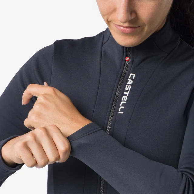 Castelli Sinergia 3 FZ Kort Sykkeltrøye Black, Str. M 