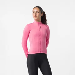 Castelli Sinergia 3 FZ Kort Sykkeltrøye Rosa Giro, Str. S