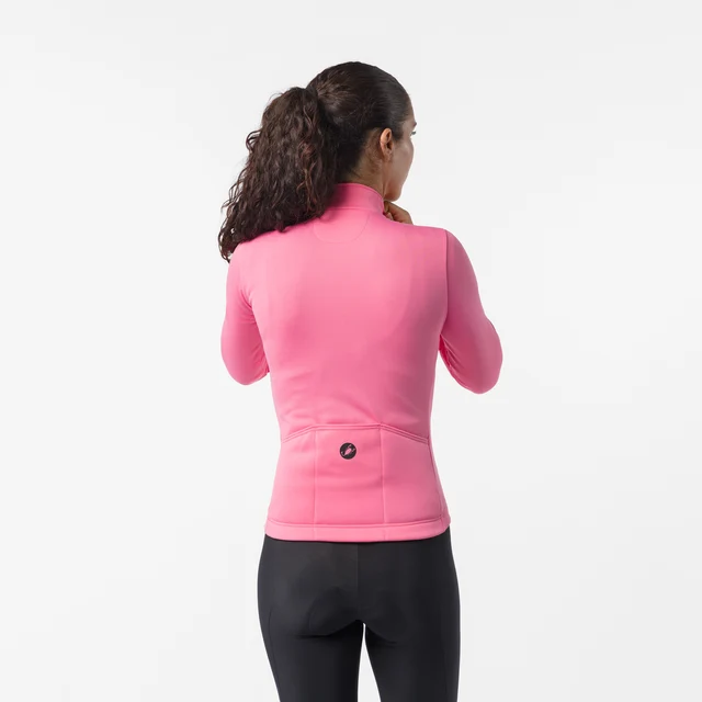 Castelli Sinergia 3 FZ Kort Sykkeltrøye Rosa Giro, Str. S 