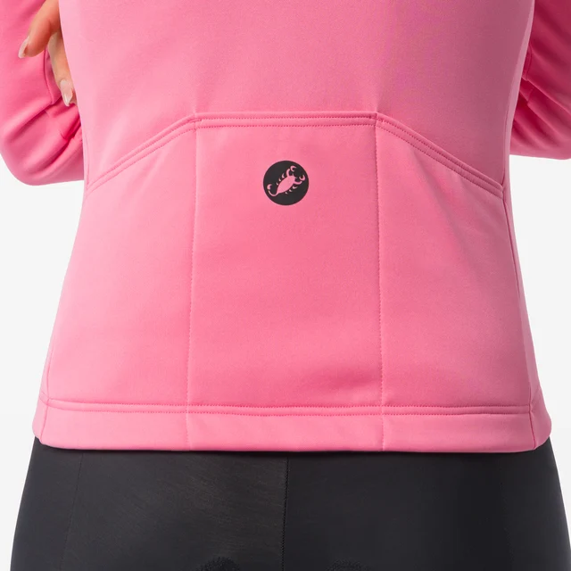 Castelli Sinergia 3 FZ Kort Sykkeltrøye Rosa Giro, Str. S 