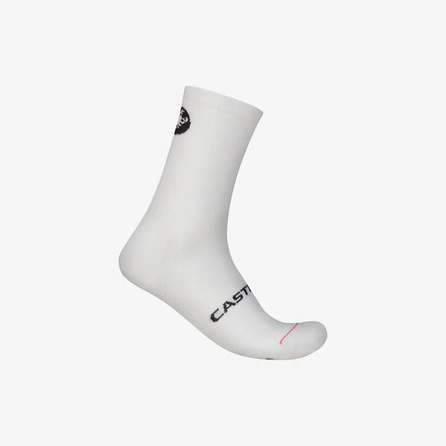 Castelli Scorpion Logo 15W T Sokker White, Str. L/XL 