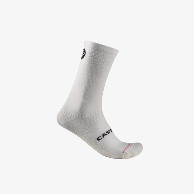 Castelli Scorpion Logo 20 T Sokker White, Str. XXL 