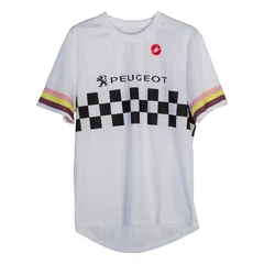 Castelli Run Tee Tr&#248;ye Hvit, Str. XS