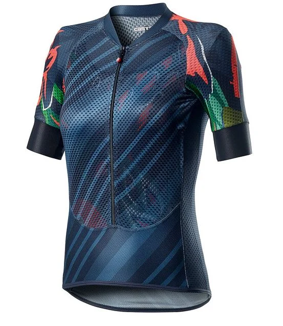 Castelli Climbers Dame Sykkeltrøye Dark Steel Blue, Str. L 