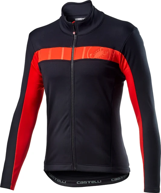 Castelli Mortirolo VI Sykkeljakke Light Black, Str. S 