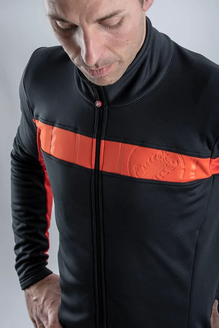 Castelli Mortirolo VI Sykkeljakke Light Black, Str. S 