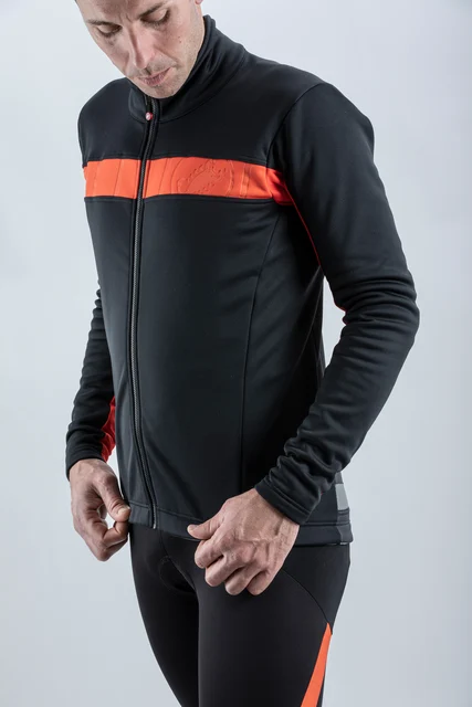 Castelli Mortirolo VI Sykkeljakke Light Black, Str. S 
