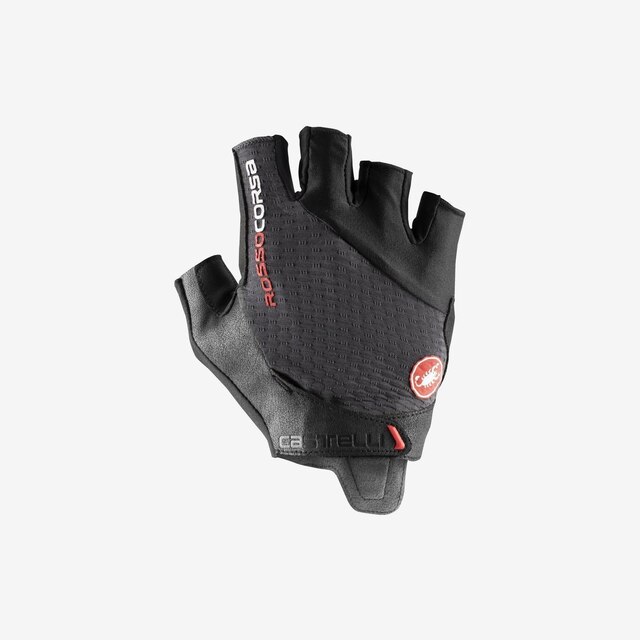 Castelli Rosso Corsa Pro V Handskar Dark Grey, Str. M 