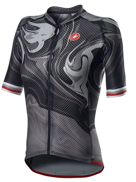 Castelli Climbers 2.0 Dame Sykkeltrøye Light Black, Str. L 