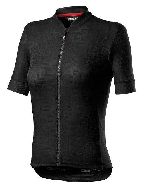 Castelli Promessa Jacquard W Sykkeltrøye Agate Blue, Str. L 