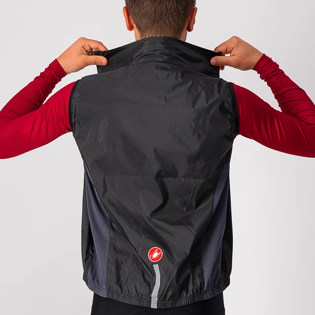 Castelli Squadra Stretch Vest Silver Grey, Str. XL 