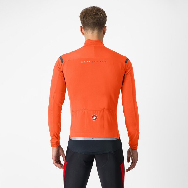 Castelli Perfetto RoS 2 Sykkeljakke Brilliant Orange, Str. M 