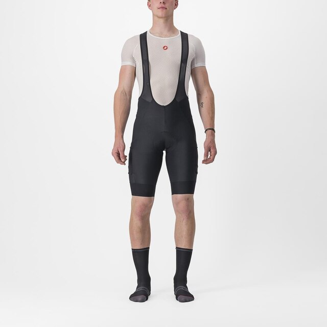 Castelli Unlimited Cargo Sykkelshorts Black, Str. M 