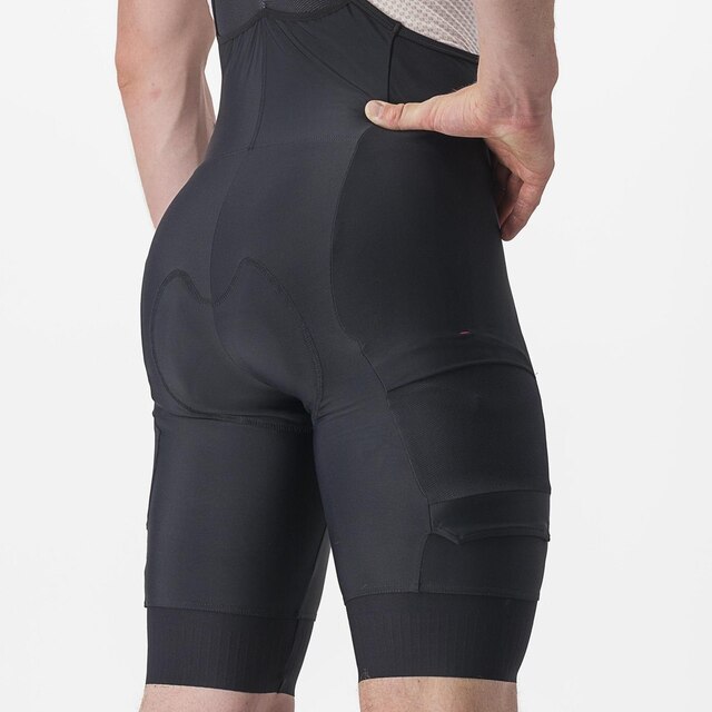 Castelli Unlimited Cargo Sykkelshorts Black, Str. M 