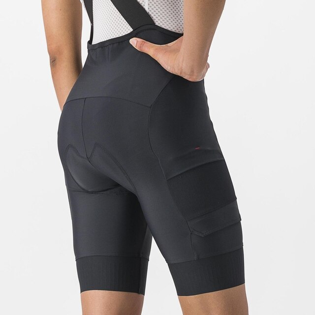 Castelli Unlimited Cargo Dame Bibshorts Black, Str. L 