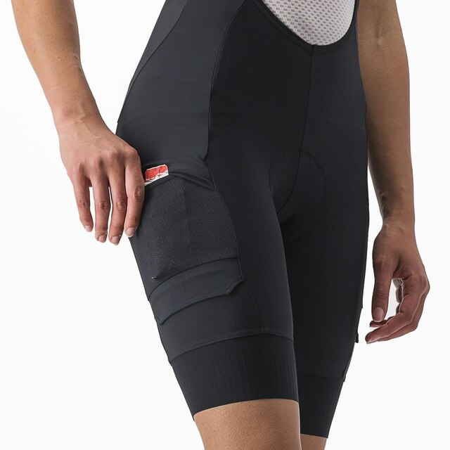 Castelli Unlimited Cargo Dame Bibshorts Black, Str. L 