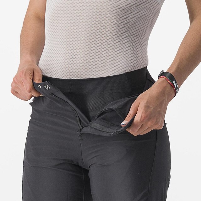 Castelli Trail Liner Dame Shorts Black, Str. L 