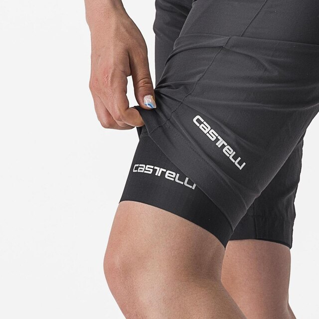 Castelli Trail Liner Dame Shorts Black, Str. L 