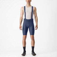 Castelli Espresso Bib Shorts Belgian Blue, Str. M