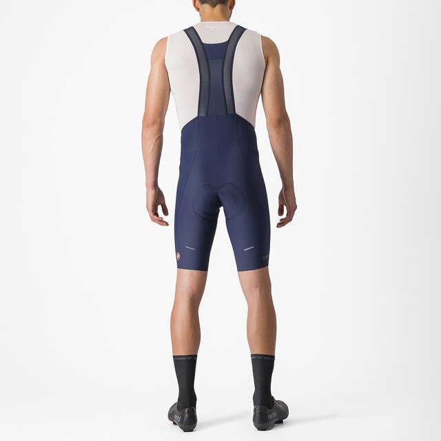 Castelli Espresso Bib Shorts Belgian Blue, Str. M 