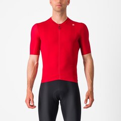 Castelli Espresso Kort Sykkeltrøye Rich Red, Str. L