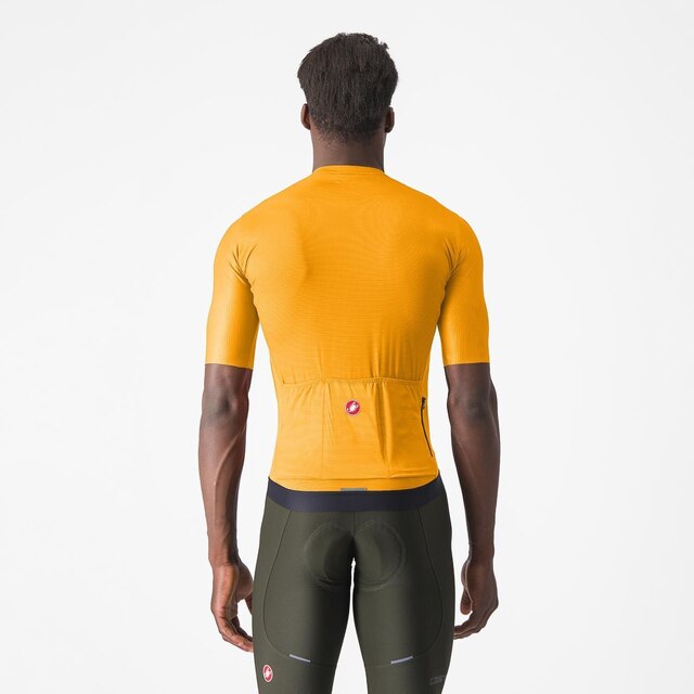 Castelli Espresso Kort Cykeltröja Vivid Orange, Str. XXL 