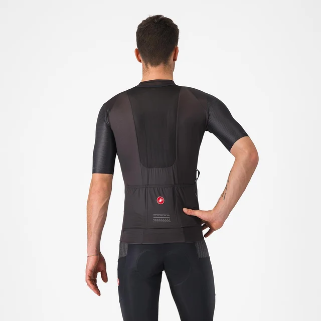 Castelli Unlimited Pro Sykkeltrøye Light Black, Str. XL 
