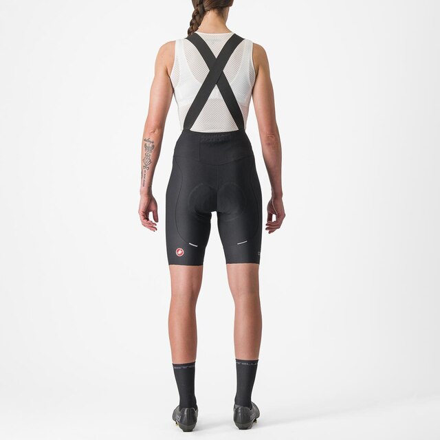 Castelli Espresso DT Dam Bib Shorts Black, Str. M 