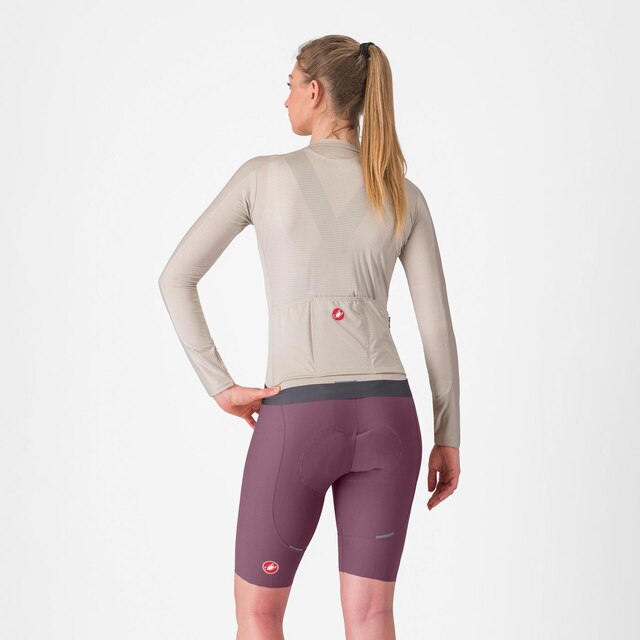 Castelli Espresso DT Dame Sykkelshorts Deep Purple, Str. S 