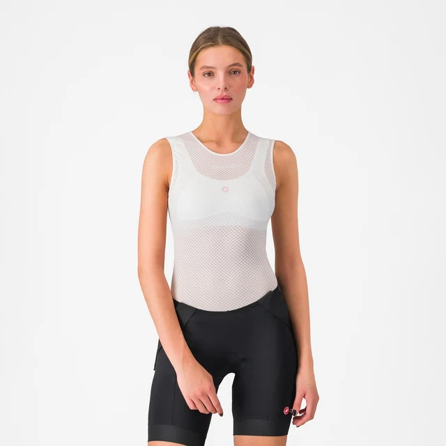 Castelli Pro Mesh Dam SL Undertröja White, Str. S 